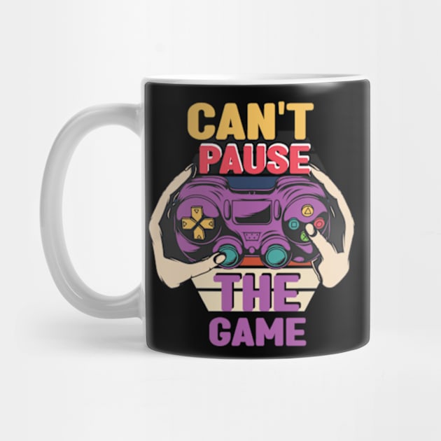 CAN'T PAUSE THE GAME by CustomCraze